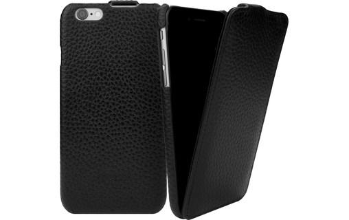 CASEual Leather Flip Italian Classic Black - Étui