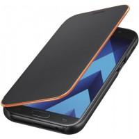 Etui SAMSUNG Flip neon noir pour Galaxy A3 2017