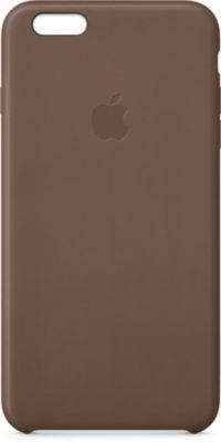 Coque Apple iPhone 6 Plus brun olive cuir