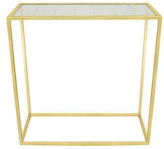 Jean Louis Scherrer - Console Acacia - 80x35x80 cm Jean Louis Scherrer - Console