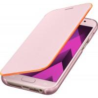 Etui SAMSUNG Flip neon rose pour Galaxy A5 2017