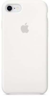 Coque iPhone APPLE Coque en silicone iPhone 8 7 - Blanc Coque iPhone APPLE Coque en