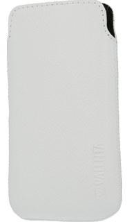 Valenta Pocket Malta Blanc - Housse en cuir pour i