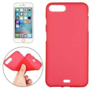 Coque souple rouge en TPU pour iPhone 7 plus Coque souple rouge en TPU