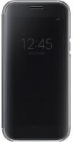 Etui SAMSUNG Clear view cover noir pour Galaxy A5 2017 Etui SAMSUNG Clear view cover