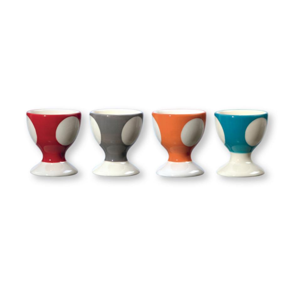 Coquetiers en faïence couleurs assorties 6cm - Cof