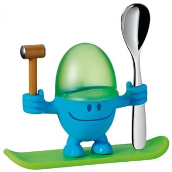 Coquetier enfant bleu vert Coquetier enfant bleu vert