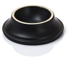 Coquetier ou couvercle ENSO noir 8 cm