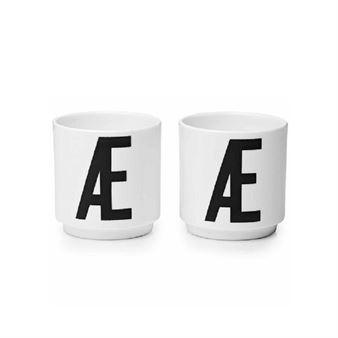 Coquetier Design Letters lot de 2 oeufs lot de 2