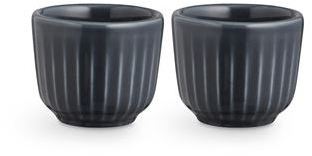 Coquetier Hammershøi lot de 2 gris anthracite