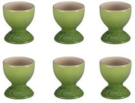 Le Creuset - Set de 6 coquetiers - palm brillant Le Creuset - Set de 6 coquetiers