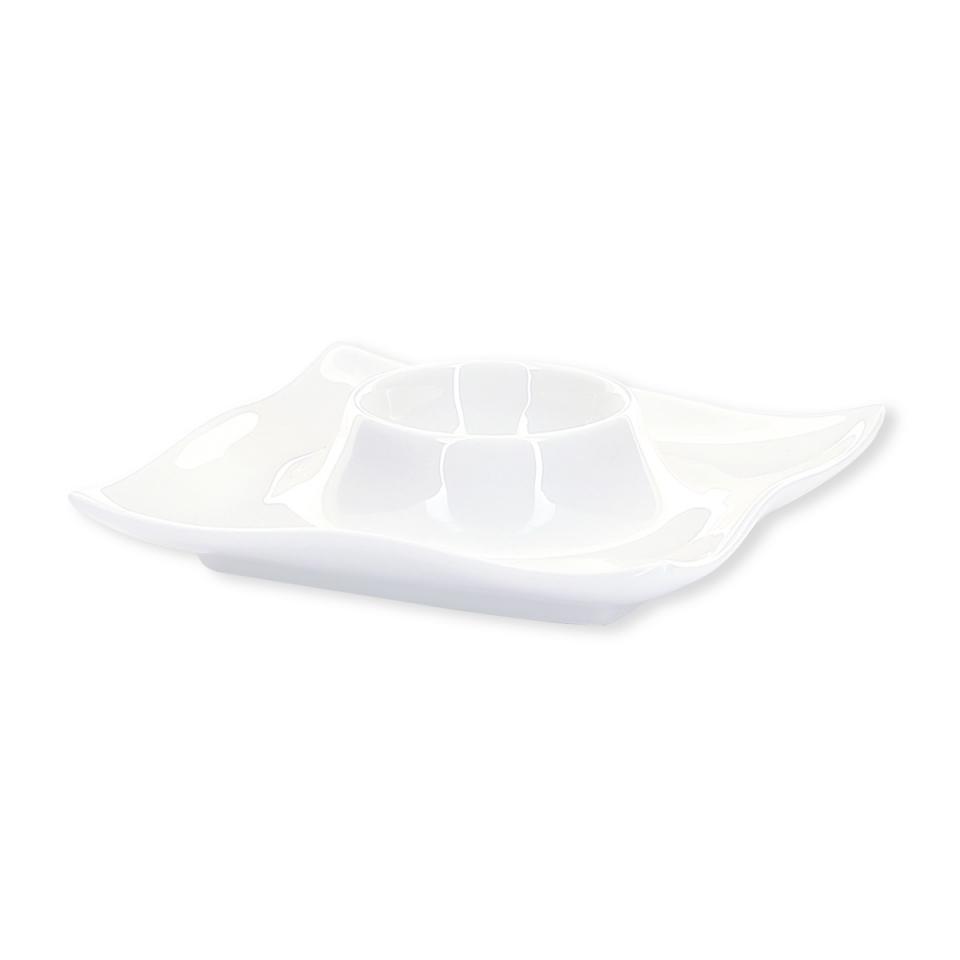 Coquetier en porcelaine 10x10cm - Lot de 6