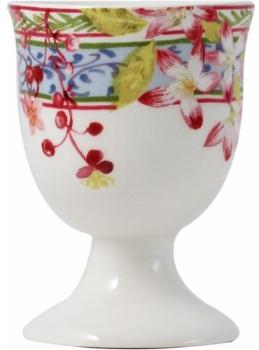 Coquetier en faïence Millefleurs (lot de 2) Coquetier en faïence Millefleurs