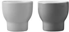 Coquetier Emma, lot de 2 gris