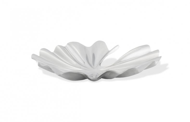 Corbeille à fruits design ondulée