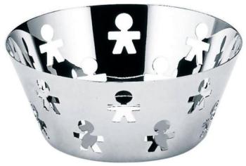 Girotondo - Corbeille Ø20,5cm - inox/poli/inox