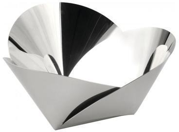 Corbeille A Fruits ALESSI En Acier Argent CESTO De