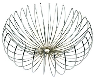 Corbeille à fruits ronde 32 x 16cm - Chrome - Cosy