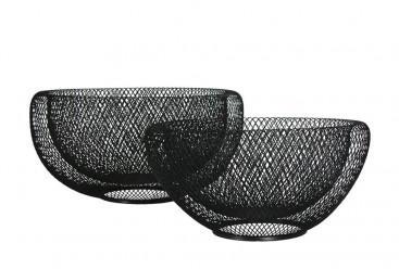 Set de 2 Corbeilles à Fruits Décoratives Design No