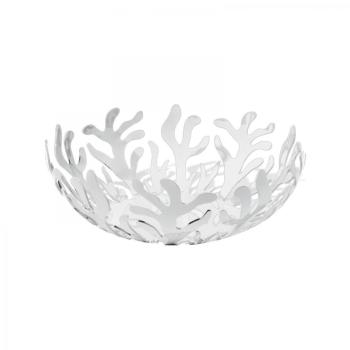 Mediterraneo - Corbeille à fruits - blanc/inox/Ø21