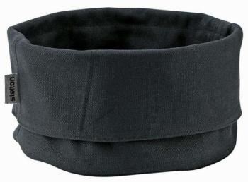 Stelton - Sac à pain - noir / noir/coton/Ø 23cm