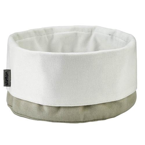 CORBEILLE A PAIN LARGE, SABLE-BLANC, STELTON