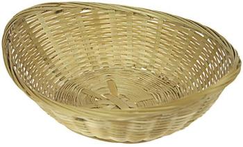 Corbeille à pain vannerie ovale 30 x 23 cm en osie