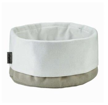 Stelton - Sac à pain - sable/blanc/coton/Ø 23cm