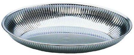 Corbeille en inox ovale pleine 26 cm - Uni Pm Lége