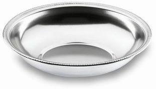 Corbeille en inox ronde 24 cm - AZ boutique