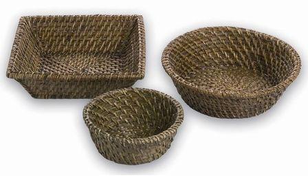 Corbeille à pain en rotin ronde 23 cm - AZ boutiqu