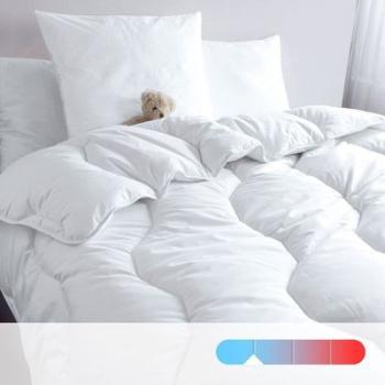 Couette Nature, 100% polyester, enveloppe coton bi