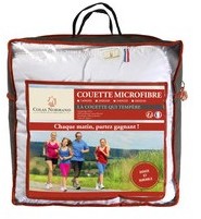 Couette chaude microfibre COLAS NORMAND 350 g/m² C