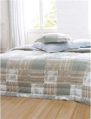 COULEURS & PRIX Couette imprimée, été patchwork bl
