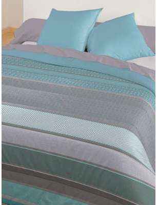 BLEU CALIN Couette chaude imprimée graphique BLEU CALIN Couette chaude