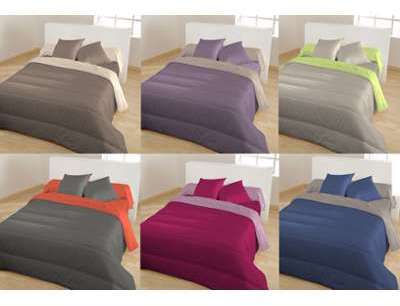 Couette Microfibre Bicolore 400g/m² 140x200cm - 6