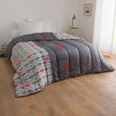 Couette microfibre imprimée Eventail 200 g/m2