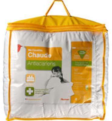 Couette chaude anti acariens 400g/m²