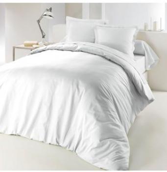 Housse de Couette Unie Blanche