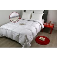 Couette chaude percale 80% duvet 20% plumettes DOD