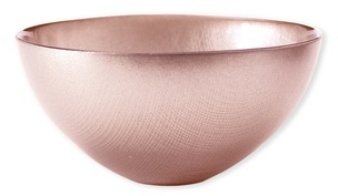 Coupelle en verre rose 25cl - Lot de 6