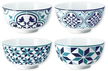 Coupelle en porcelaine 40cl - Coffret de 4