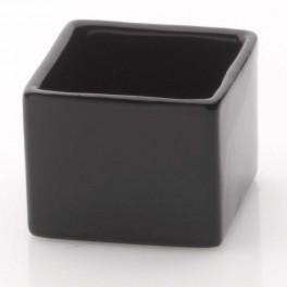 Lot de 10 petits ramequins cubes porcelaine