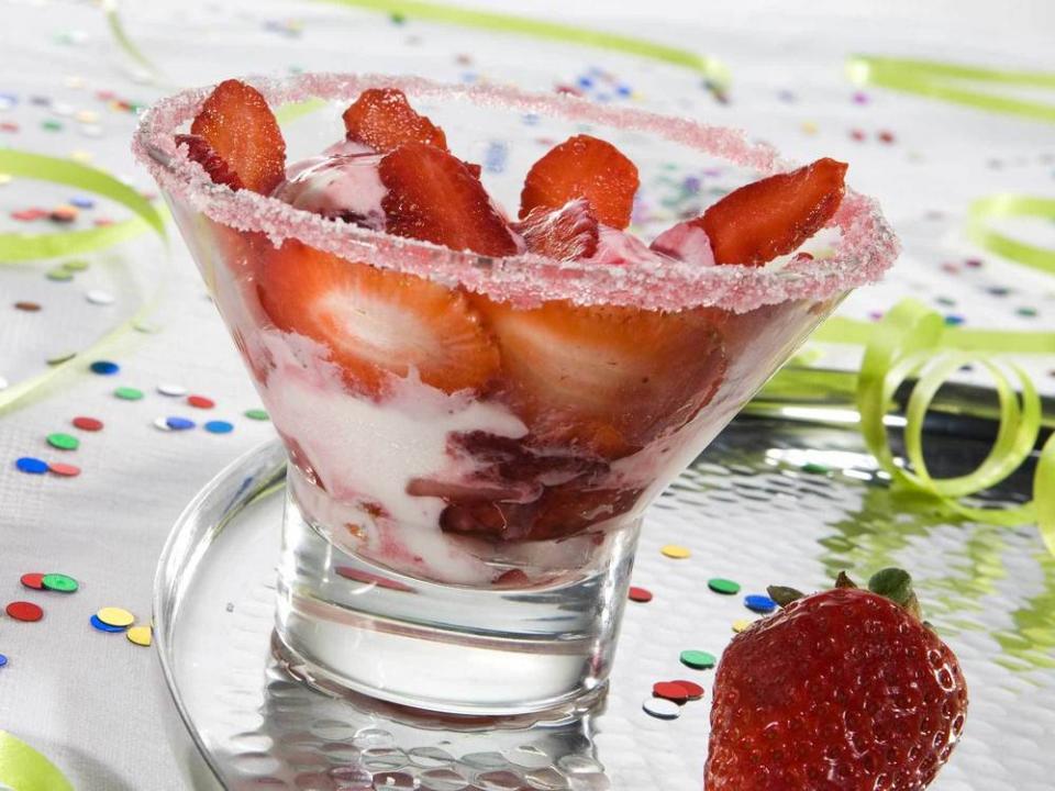Coupe à glace en verre - Lot de 4 pièces YPSILON