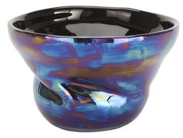 Warp Bowl - Coupe grand - irisé/noir/H 16cm/Ø 28cm