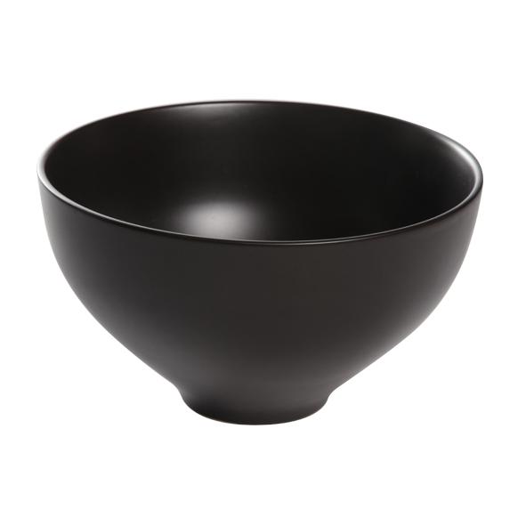 Saladier rond noir 22cm - A lunité - Okinawa - Co
