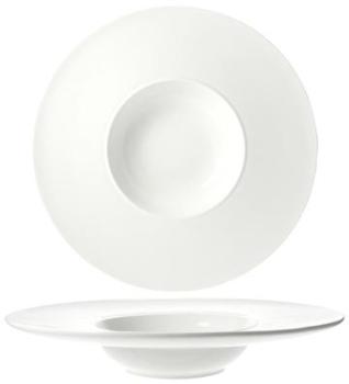 Assiette à risotto ronde blanche 22cm - A lunité