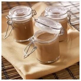 Lot de 10 mini bocaux verres ronds