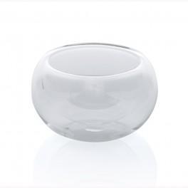 Lot de 10 petites verrines boules double parois