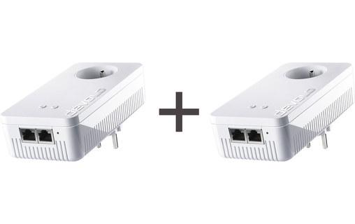 Pack de 2 x Devolo CPL dLan 1200+ Wi-Fi AC - Adapt